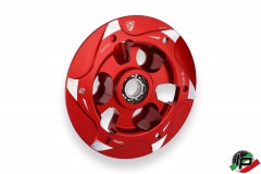 CNC Racing Druckplatte Bi-Color fr Ducati mit lbadkupplung